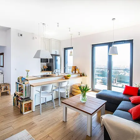 アパート Panorama Penthouse - Center 100m2, Fast Wi-fi *