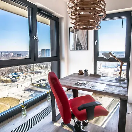 Panorama Penthouse - Center 100m2, Fast Wi-fi アパート