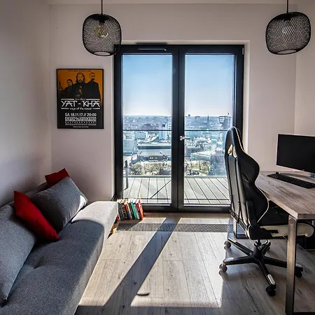 アパート Panorama Penthouse - Center 100m2, Fast Wi-fi