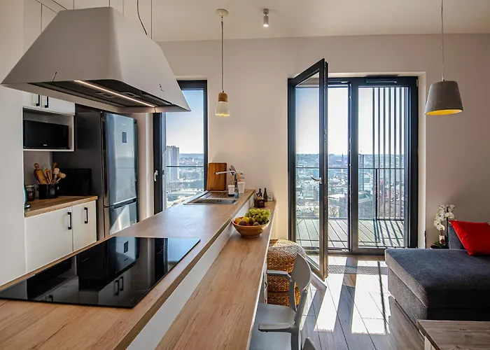 Panorama Penthouse - Center 100m2, Fast Wi-fi Appartement