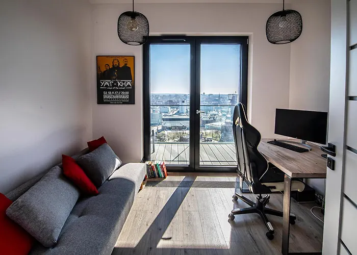 Appartement Panorama Penthouse - Center 100m2, Fast Wi-fi