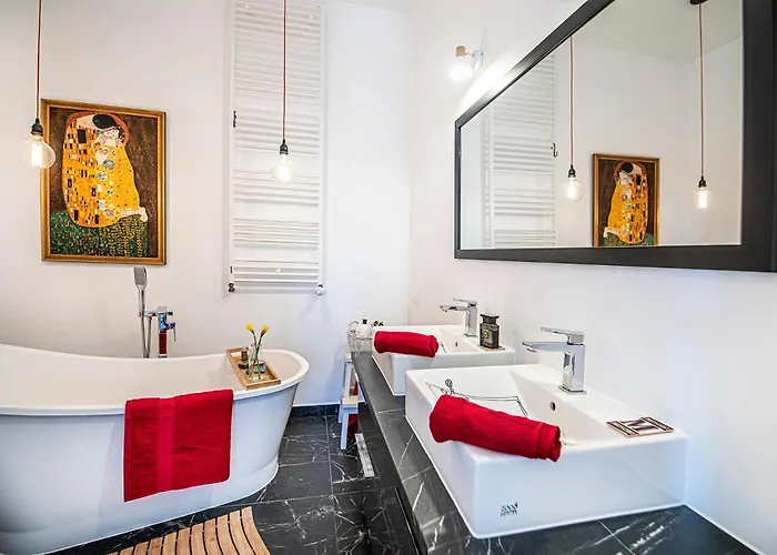 Panorama Penthouse - Center 100m2, Fast Wi-fi Appartement *