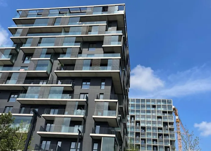 Panorama Penthouse - Center 100m2, Fast Wi-fi Katowice